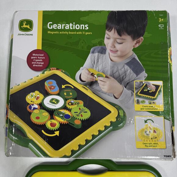 1997 John Deere Gearations Tomy Magnetic Activity Game shE - Picture 2 of 9